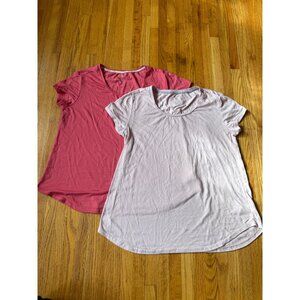 Two Gilligan & OMalley Sleepwear T-Shirts Medium